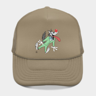 WOLF CARTOON CHARACTER Hat