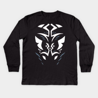 Ahsoka Abstract Kids Long Sleeve T-Shirt