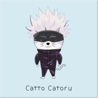 Catto catoru jjk Posters and Art