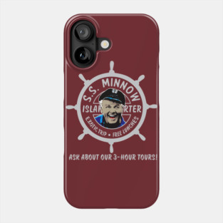 S.S. Minnow with Skipper Phone Case