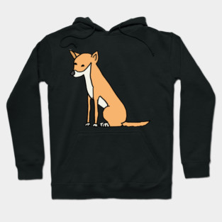 Funny Dingo Wild Dog Cartoon Hoodie