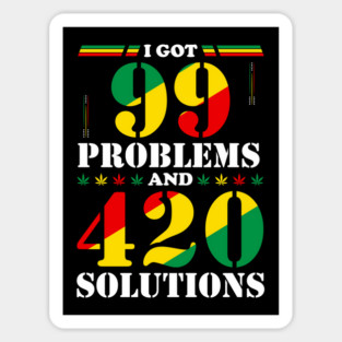420 Solutions Sticker
