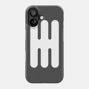 Gated (White Print Version) Phone Case