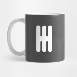 Gated (White Print Version) Mug