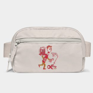 Lucky Retro Defunct Beer Man Bag
