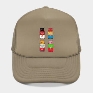 Cats pop art Hat