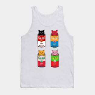 Cats pop art Tank Top