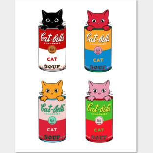 Cats pop art Posters and Art