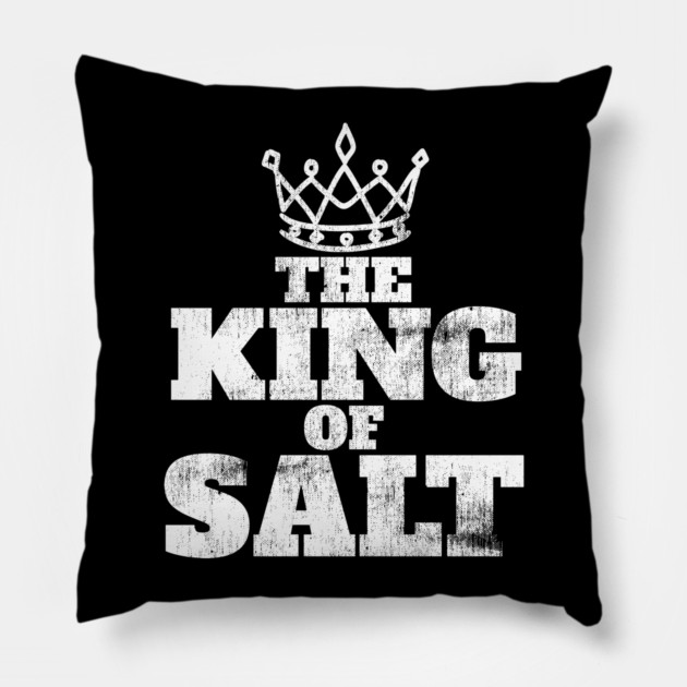 The King of Salt Pillow by belownormal