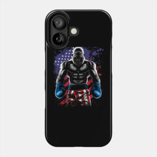 Gorilla boxing Phone Case