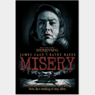 Misery, Stephen King, Horror Classic Posters and Art