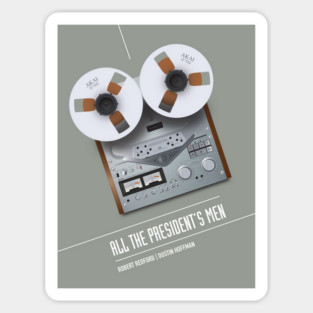 All The President's Men - Alternative Movie Poster Sticker