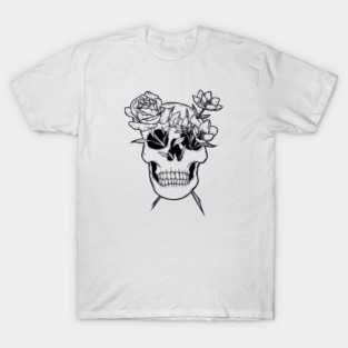 Skull of Flowers T-Shirt
