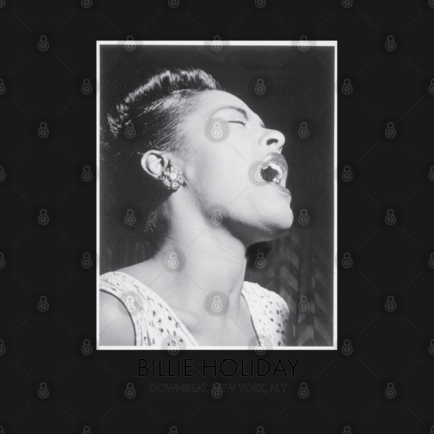Billie Holiday, Black History, Black Woman by UrbanLifeApparel