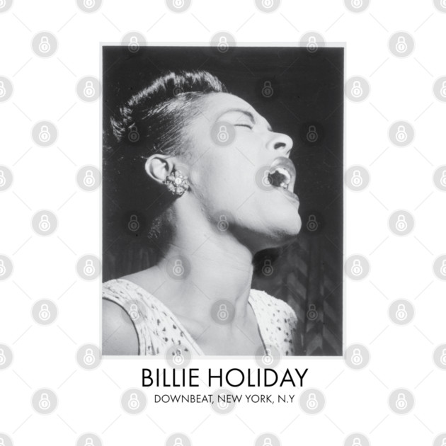 Billie Holiday, Black History, Black Woman by UrbanLifeApparel