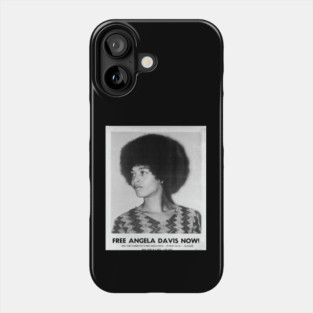 Angela Davis, Black History, Black Woman, Black Lives Matter Phone Case