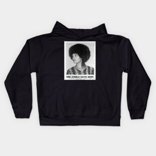 Angela Davis, Black History, Black Woman, Black Lives Matter Kids Hoodie