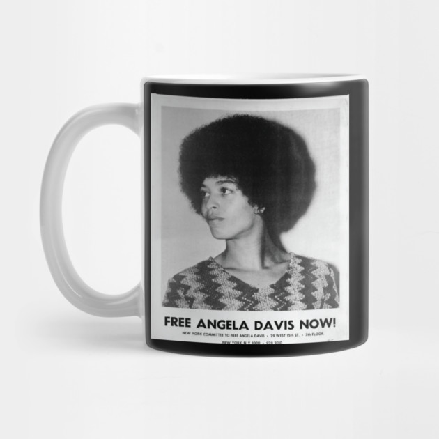 Angela Davis, Black History, Black Woman, Black Lives Matter by UrbanLifeApparel