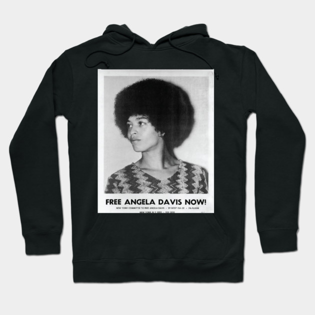 Angela Davis, Black History, Black Woman, Black Lives Matter Hoodie by UrbanLifeApparel