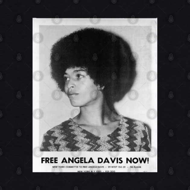 Angela Davis, Black History, Black Woman, Black Lives Matter by UrbanLifeApparel