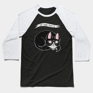 Home is where my cat is Baseball T-Shirt