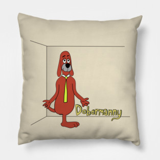 Dobermanny Pillow