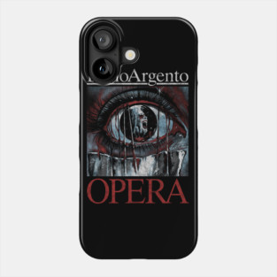 Opera, Dario Argento, Giallo, Italian Horror Phone Case