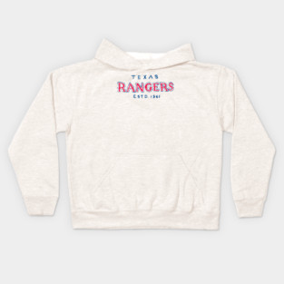 Texas Rangers 07 Kids Hoodie