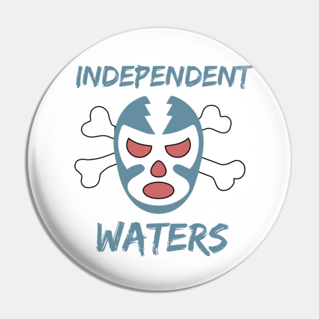 Independent Waters Logo Pin by Count Out! Network