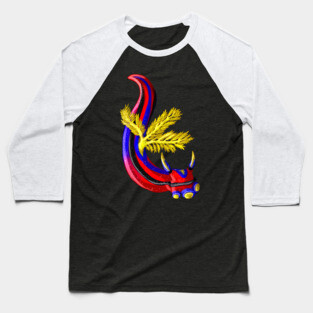 Polyamorous Nudibranch Baseball T-Shirt