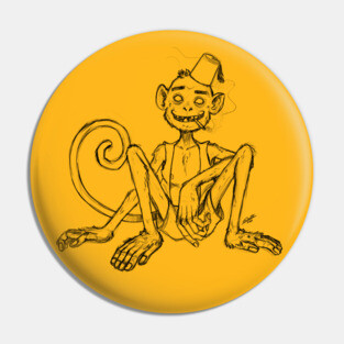Mike the monkey Pin