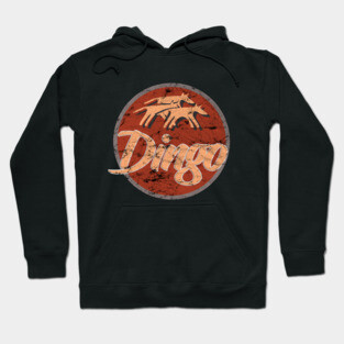 Dingo Dog Vintage Logo Hoodie