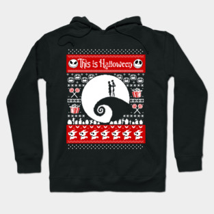 Ugly Sweater Nightmare Before Christmas Hoodie