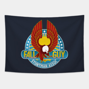 The Fall Guy Logo Tapestry