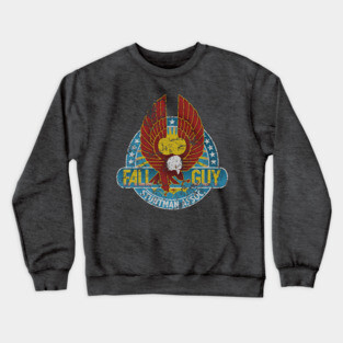 The Fall Guy Logo (distressed version) Crewneck Sweatshirt