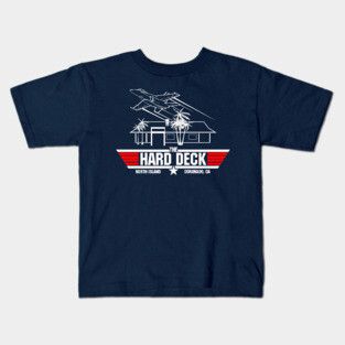 Back/Front Print THE HARD DECK Kids T-Shirt