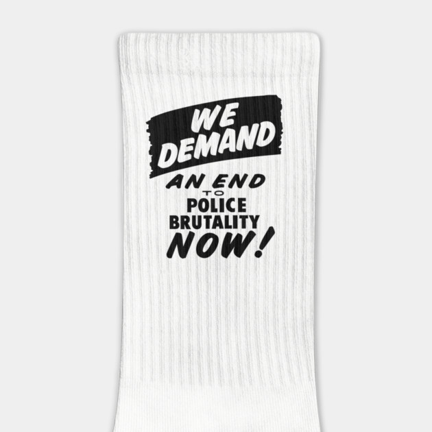 We Demand an end to Police Brutality, 1963, Civil Rights, Protest sign, Black Lives Matter by UrbanLifeApparel