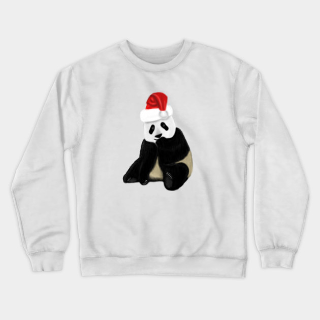 Cute Panda Christmas Xmas Lover Crewneck Sweatshirt by logiamerch