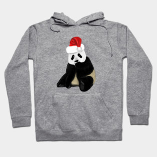 Cute Panda Christmas Xmas Lover Hoodie