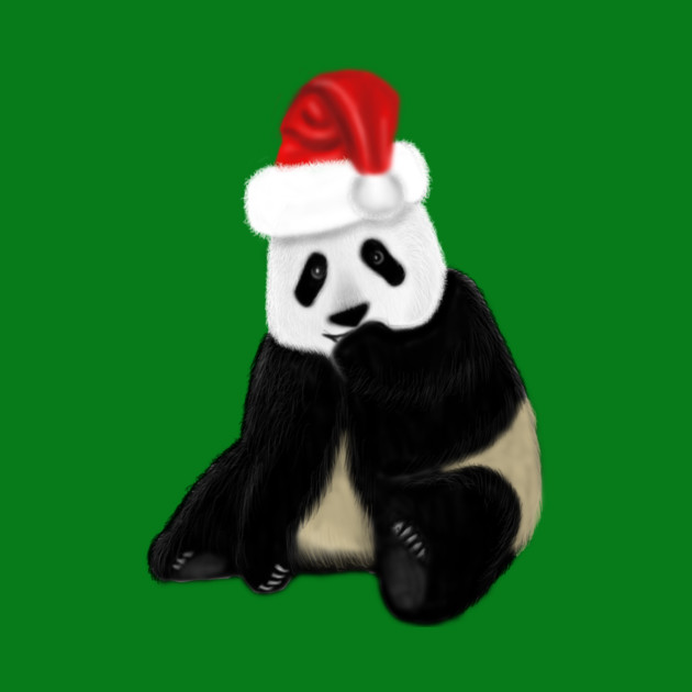 Cute Panda Christmas Xmas Lover by logiamerch
