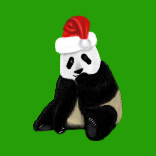 Cute Panda Christmas Xmas Lover by logiamerch