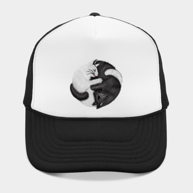 Yin Yang Cats Cat Lover Kitten Chinese Graphic by logiamerch