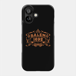 Salem 1692 - Salem Witch Trials - Retro Vintage Distressed Phone Case