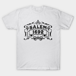 Salem 1692 - Salem Witch Trials - Retro Vintage Distressed T-Shirt