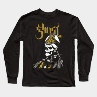 Papa Ghost Long Sleeve T-Shirt