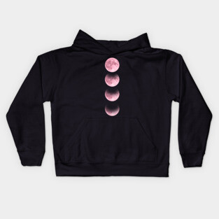 Pink Moon Kids Hoodie