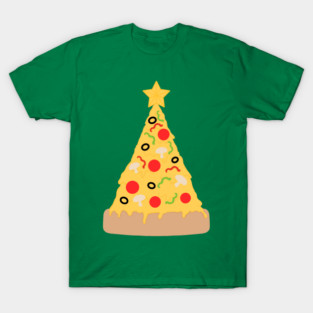 Pizza christmas tree T-Shirt