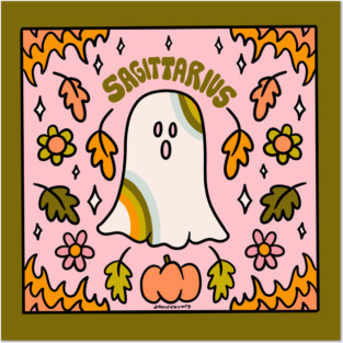Sagittarius Ghost Posters and Art