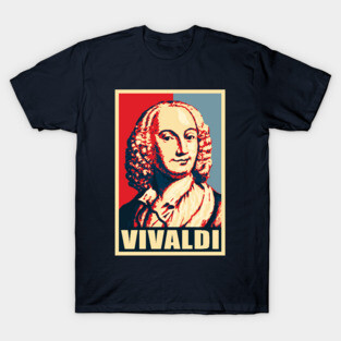 Vivaldi Propaganda Poster Pop Art T-Shirt
