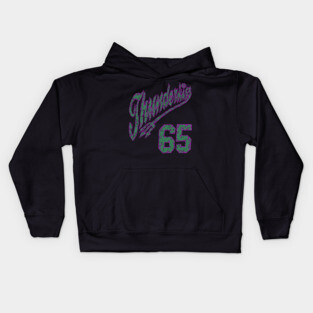 THUNDERKISS 65 GREEN PURPLE Kids Hoodie